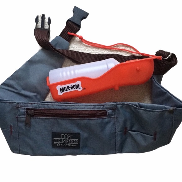 Cesar Millan Other - Dog Walking Utility Belt & Travel Water Dish